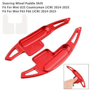 2024-2025 Mini F65 F66 (JCW) Steering Wheel Paddle Shifter Red Generic