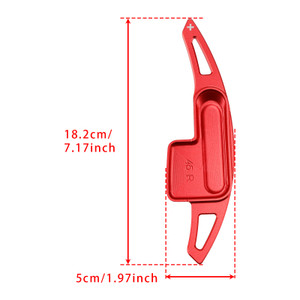 2024-2025 Mini F65 F66 (JCW) Steering Wheel Paddle Shifter Red Generic