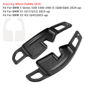 2025-up BMW X3 iX3 (G45) Steering Wheel Paddle Shifter Black Generic