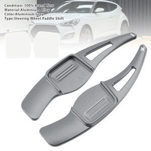2012-2018 Hyundai 1st Gen Veloster Steering Wheel Paddle Shifter Grey Generic