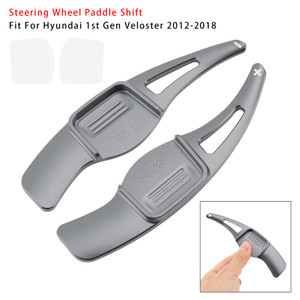 2012-2018 Hyundai 1st Gen Veloster Steering Wheel Paddle Shifter Grey Generic