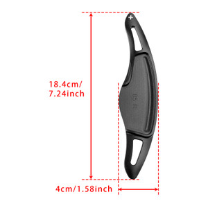 2015-2019 Hyundai Sonata Gen7 Steering Wheel Paddle Shifter Black Generic