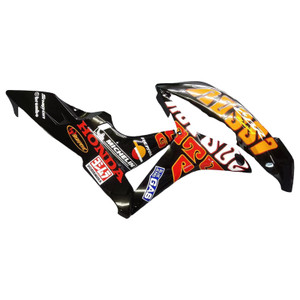 Fairings Honda CBR 600 RR Yellow Black Valentino Rossi Racing (2007-2008)