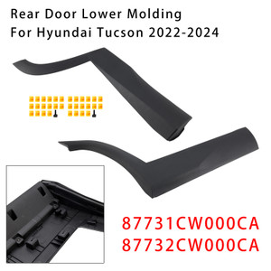 2022-2024 Hyundai Tucson Rear Left+Right Side Door Lower Molding 87731CW000CA 87732CW000CA Generic