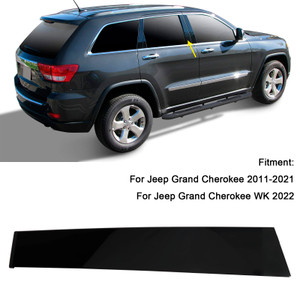 2011-2021 Jeep Grand Cherokee Right Rear Door Pillar Window Trim Applique B57010446 Generic