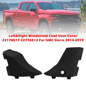2015-2019 GMC Sierra 2500 HD Left & Right Windshield Cowl Vent Cover 23178017 22776513 Generic
