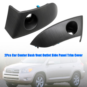 2006-2012 Toyota Rav4 2Pcs Car Center Dash Vent Outlet Side Panel Trim Cover Generic