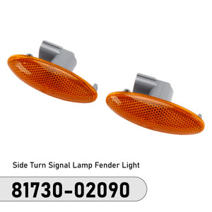 2006-2009 Toyota RAV4 Side Turn Signal Lamp Fender Light 81730-02090 Amber Generic