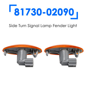 2006-2009 Toyota RAV4 Side Turn Signal Lamp Fender Light 81730-02090 Amber Generic