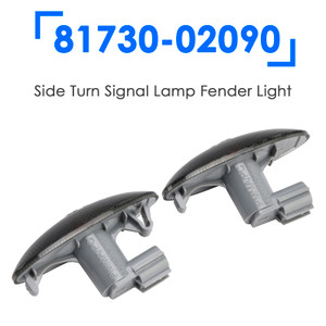 2007-2010 Toyota Auris Side Turn Signal Lamp Fender Light 81730-02090 Smoked Generic