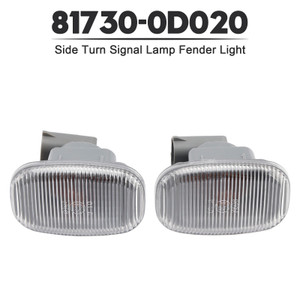 1991-2009 Toyota Corolla Side Turn Signal Lamp Fender Light 81730-0D020 Amber Generic