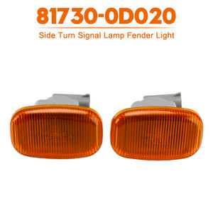 1993-2003 Lexus GS RX Side Turn Signal Lamp Fender Light 81730-0D020 Clear Generic