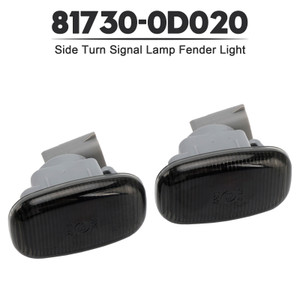 1991-2009 Toyota Corolla Side Turn Signal Lamp Fender Light 81730-0D020 Smoked Generic