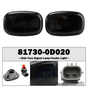 1994-2005 Toyota RAV4 Side Turn Signal Lamp Fender Light 81730-0D020 Smoked Generic