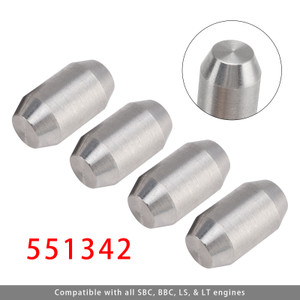 2 Pack Dowel Pins 551342 Engine to Transmission Replacement Steel Alignment Pin Stock Length 1.125"
