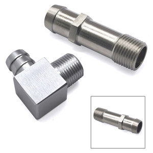 1960-1979 Impala Caprice Belair 2PCS Heater Hose Fitting 3/4" Water Pump 5/8" Intake 4530/9514X Generic