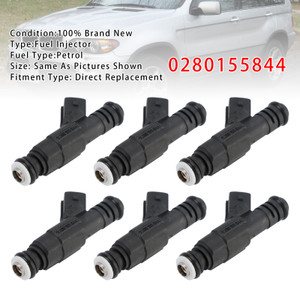 2000-2006 BMW X5 6Pcs Fuel Injector 0280155844 Generic