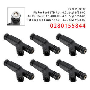 2004-2010 Jeep Cherokee Commander Grand Cherokee 6Pcs Fuel Injector 0280155844 Generic