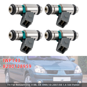 2002-2010 Nissan Platina Aprio 1.6L 4Pcs Fuel Injector 8200128959 Generic