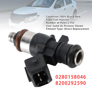 2001-2023 Renault Modus Twingo 1Pcs Fuel Injector 0280158046 8200292590 Generic