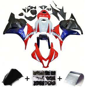 2009-2012 Honda CBR600RR Amotopart Fairings Red White Blue CBR Racing Customs Fairing