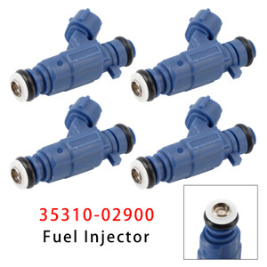 2008-2013 Hyundai i10 PA 4Pcs Fuel Injector 35310-02900 Generic