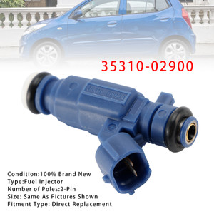 2004-2011 KIA Picanto SA 1Pcs Fuel Injector 35310-02900 Generic
