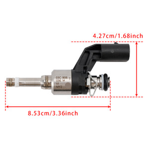 2007-2017 VW Golf Passat Jetta Polo Touran Beetle 4Pcs Fuel Injector 03C906036E 03C906036M Generic