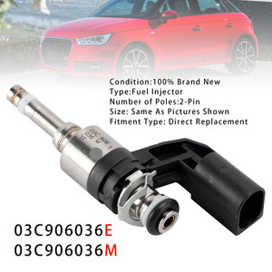 2010-2015 Audi A1 Sportback 1Pcs Fuel Injector 03C906036E 03C906036M Generic