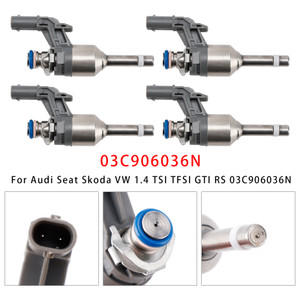 2009-2015 Seat Ibiza Petrol Alhambra 4Pcs Fuel Injector 03C906036N Generic