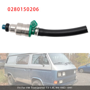 1983-1991 VW Transporter T3 1.9L 2.1L H4 1Pcs Fuel Injector 0280150206 Generic