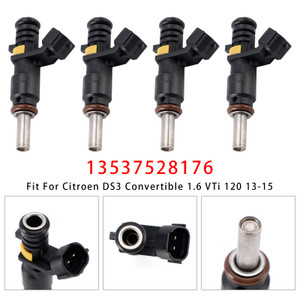 2008-2015 Citroen C4 DS3 DS4 Hatchback Convertible 4Pcs Fuel Injector 13537528176 Generic