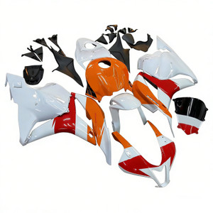 2009-2012 Honda CBR600RR Amotopart Fairings Orange & White Repsol Racing Customs Fairing