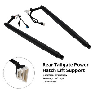 2014-2019 BMW X6 F16 F86 2* Rear Tailgate Lift Support 51247434043 51247434044 Black Generic