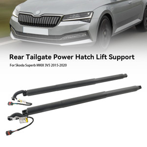 2015-2020 Skoda Superb MKIII 3V5 2* Rear Tailgate Lift Support 3V9827851B Black Generic