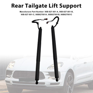 2015-2019 Porsche Macan 2* Rear Tailgate Lift Support 95B-827-851-A Black Generic