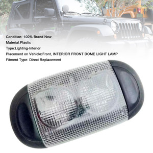 2011-2016 Jeep Wrangler Front Dome Light Car Interior Headlight 1QN65DX9AB Generic