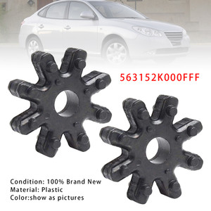 2007-2014 Hyundai I30 Sonata Elantra Santa Azera Veloster 2x Flexible Steering Column Coupler 563152K000FFF Generic
