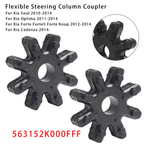 2007-2014 Hyundai I30 Sonata Elantra Santa Azera Veloster 2x Flexible Steering Column Coupler 563152K000FFF Generic