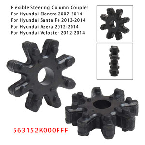 2007-2014 Hyundai I30 Sonata Elantra Santa Azera Veloster 2x Flexible Steering Column Coupler 563152K000FFF Generic