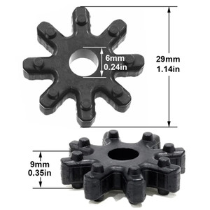 2007-2014 Hyundai I30 Sonata Elantra Santa Azera Veloster 2x Flexible Steering Column Coupler 563152K000FFF Generic