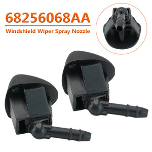 2015-2020 Jeep Renegade 2Pcs Windshield Wiper Spray Nozzle 68256068AA Generic