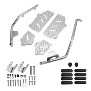 2022-2025 HONDA ADV350 Lower Engine Guard Frame Crash Bar Steel Silver Generic