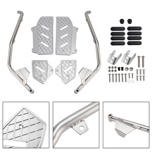 2022-2025 HONDA ADV350 Lower Engine Guard Frame Crash Bar Steel Silver Generic