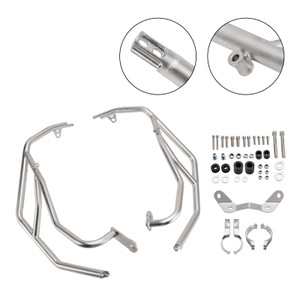 2024-2025 BMW S1000XR M1000XR Upper Engine Guard Frame Crash Bar Steel Silver Generic