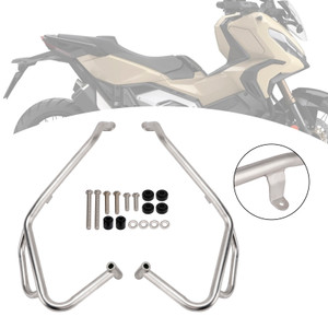 2025 Honda X-Adv 750 Lower Engine Guard Frame Crash Bar Steel Silver Generic