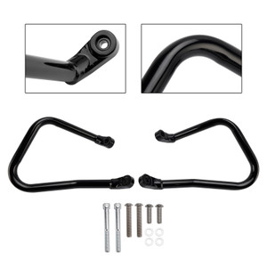 2018-2024 Softail FLHC FLHCS Engine Guard Crash Bar Frame Protector Bumper Black Generic