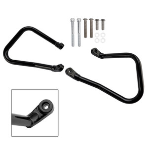 2018-2024 Softail FLHC FLHCS Engine Guard Crash Bar Frame Protector Bumper Black Generic