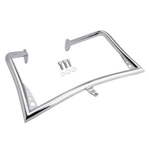 2009-2023 Street Glide FLHX Road King FLHR Engine Guard Crash Bar Frame Protector Bumper Chrome Generic