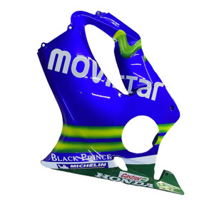 2001-2003 Honda CBR 600 F4i Amotopart Fairings Blue & Green Movistar Racing Customs Fairing